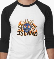 unheimliche Insel Baseballshirt für Männer