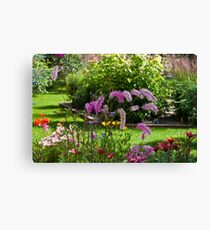 Bottle Brush In The Breeze Canvas Print