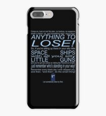 The Doctor's Speech at the Pandorica iPhone 7 Plus Case
