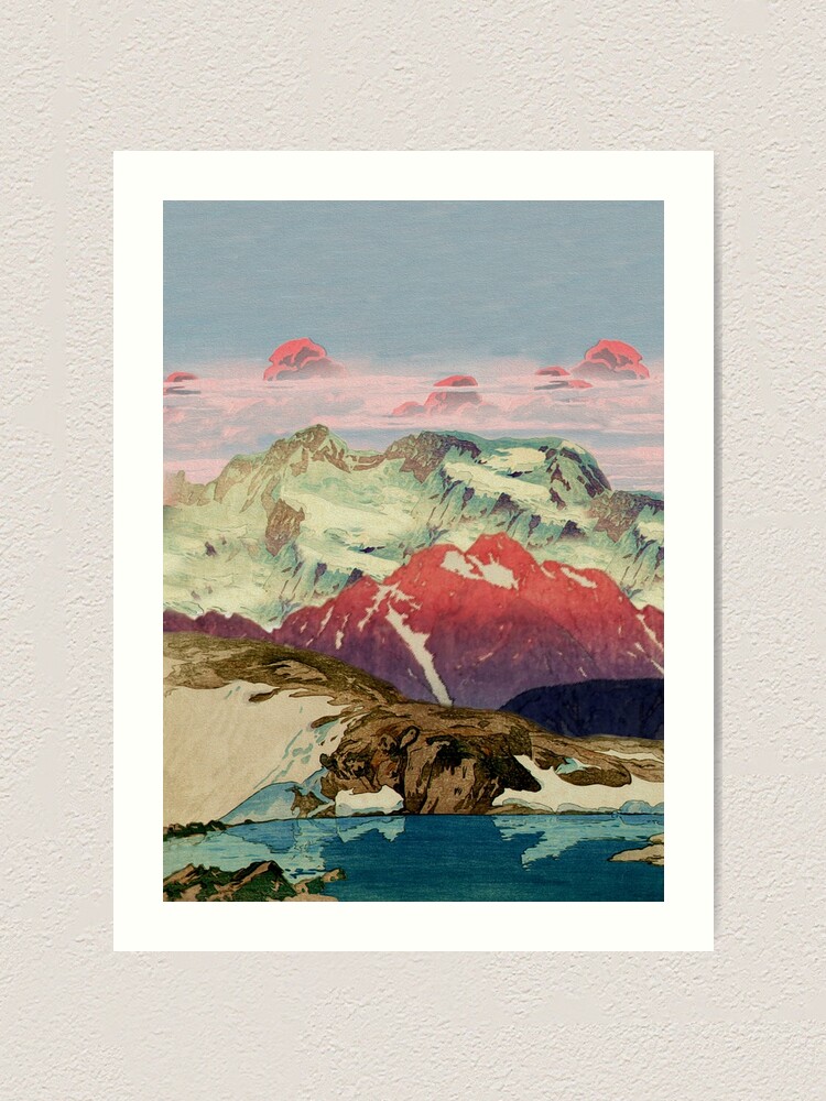 Alternate view of Winter in Keiisino Art Print