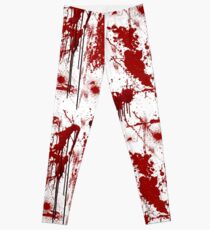 Bloody Crime Scene - Halloween, Goth Leggings