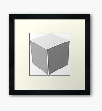 Cube Framed Print
