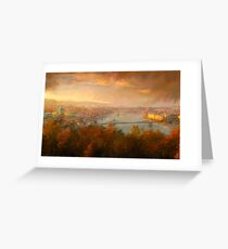 View of Budapest Greeting Card
