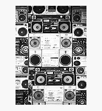 Ghetto Blaster Photographic Print