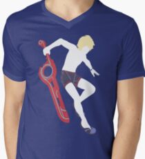 Beach Shulk Vector Men's V-Neck T-Shirt