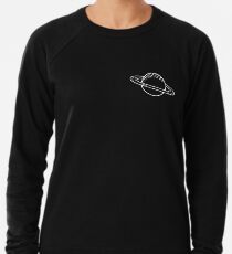 Saturn eclipse Lightweight Sweatshirt