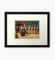 Tenderfoot - Strobridge - 1903 Framed Print