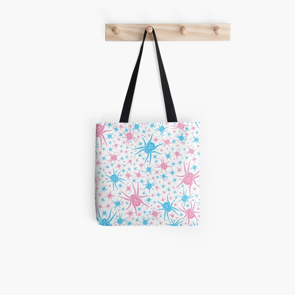 Halloween Spider (white) Tote Bag