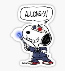 Allons-y! Sticker