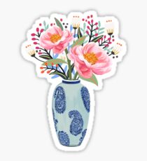 Vase Illustration Sticker