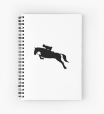 Horse Jumping Spiral Notebook