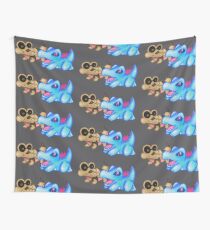 Best Buds (Sandile and Totodile) Wall Tapestry