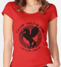 camp half blood Women's Fitted Scoop T-Shirt