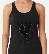 Camiseta de tirantes para mujer campamento mitad sangre