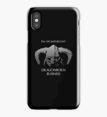 Skyrim | Dragonborn Business iPhone Case