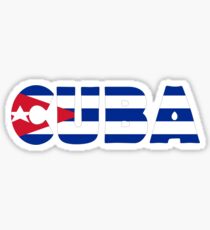 Pegatina Cuba