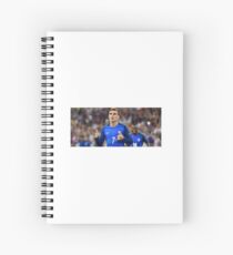 Antoine Griezmann Goal Celebration Frankreich Fußballmannschaft Spiralblock