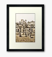 Romantic Couple Framed Print