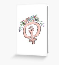 Feminism Greeting Card