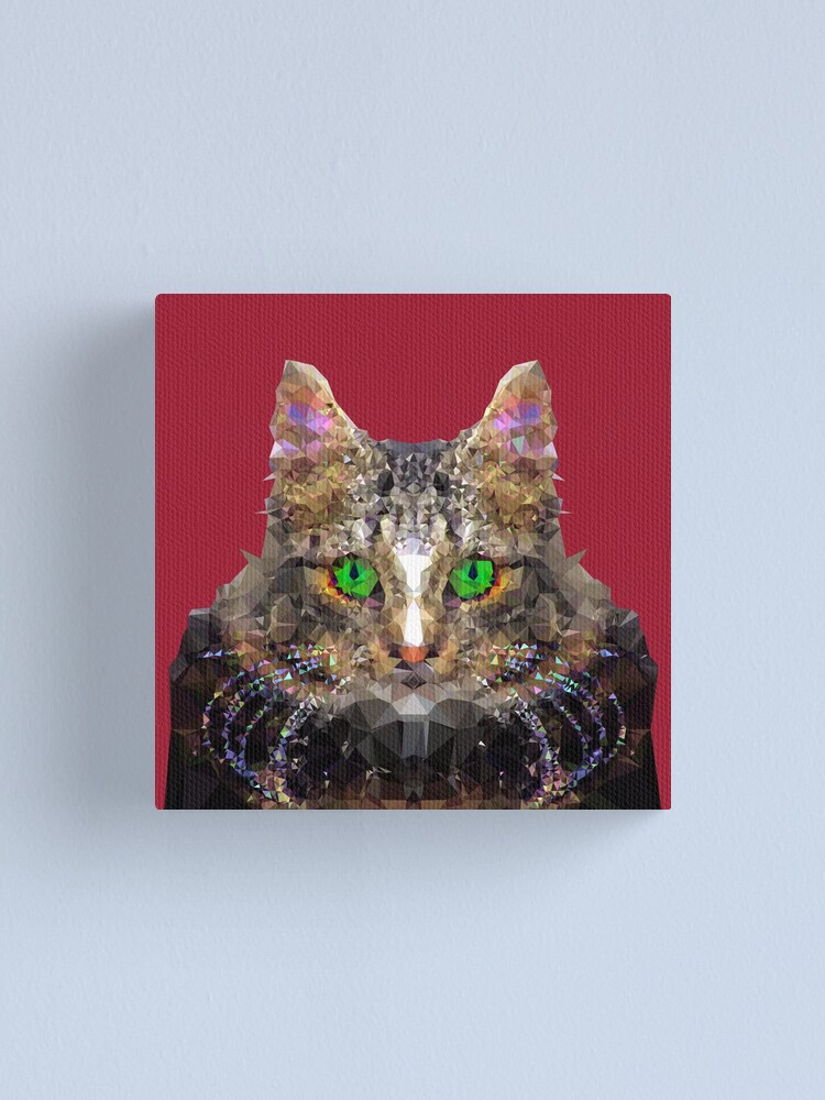 Alternate view of Imperial Boss cat Canvas Print