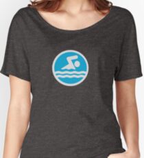 Swimming Women's Relaxed Fit T-Shirt