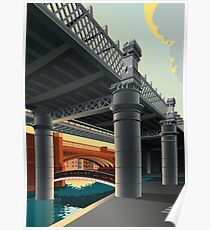 Castlefield, Manchester Poster