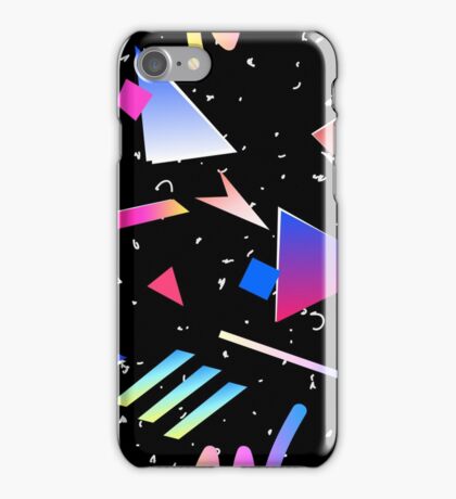 1980s Memphis Pattern iPhone Cover