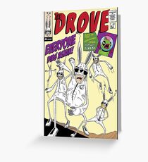 The Drove Assemble Greeting Card