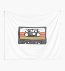 Heavy metal Music band logo Wall Tapestry