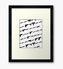 Guns Framed Print