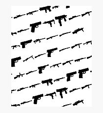 Guns Photographic Print