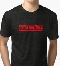 Camiseta de tejido mixto Camiseta Super Nintendo