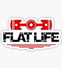 Flat Life (5) Sticker