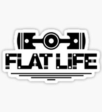 Flat Life (6) Sticker