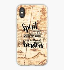 Spirit Lead Me Where My Trust Is Without Borders iPhone Case
