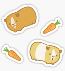 Cute Guinea Pig Pattern Sticker