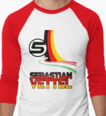 Sebastian Vettel - 5 - Germany Men's Baseball ¾ T-Shirt