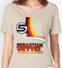 Sebastian Vettel - 5 - Germany Women's Relaxed Fit T-Shirt