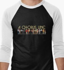 A Chorus Line Men's Baseball ¾ T-Shirt
