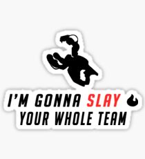Slay - Black Sticker