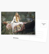 Postales Waterhouse - La Dama de Shalott