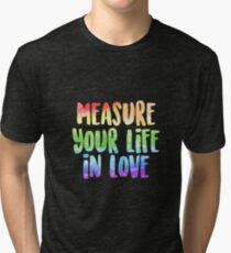Messen Sie Ihr Leben in der Liebe | Miete Vintage T-Shirt