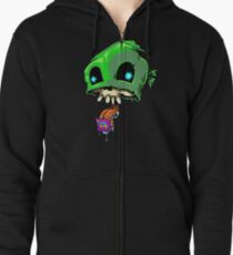 Just a Tab Will do Ya! Zipped Hoodie
