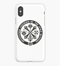 Certified By The Guild of Hunters iPhone Case