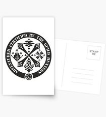 Certified By The Guild of Hunters Postcards