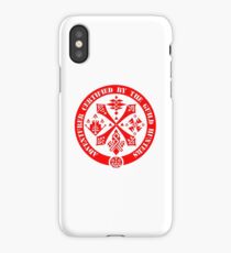 Certified By The Guild of Hunters RED iPhone Case