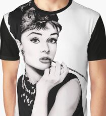Audrey Grafik T-Shirt