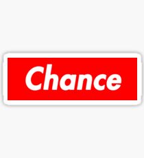 Chance The Rapper Supreme Sticker
