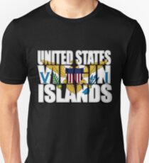 US Virgin Islands Flag Unisex T-Shirt