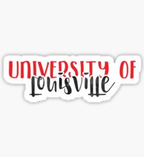 University of Louisville - Style 1 Sticker